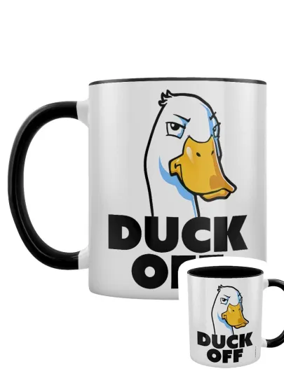 Discover Duck Off Black Inner 2-Tone Mug