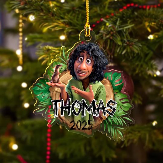 Discover Personalized Madrigals Christmas Ornament, Encanto Christmas Ornament, Disney 2025 Christmas Tree Decor, Disney Family Christmas Gift