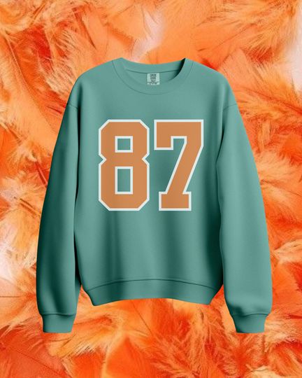 Discover Taylor Travis Showgirl Game Day 87 Sweatshirt