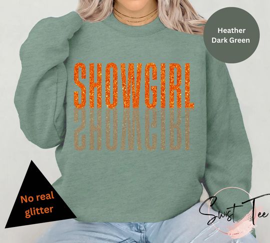 Discover Retro Western Showgirl Sweatshirt, Showgirl Life Pullover, Country Concert Outfit Sweater, Rodeo Cowgirl Graphic Crewneck