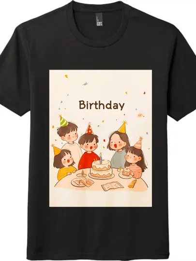 Discover Joyful Birthday Party Theme Short - Sleeve T - shirt
