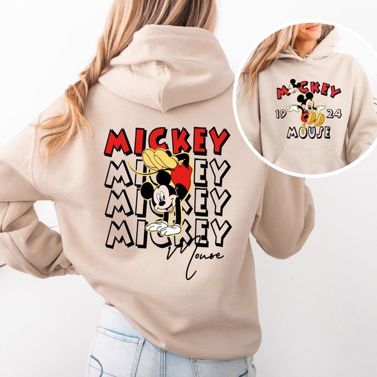 Discover Mickey Mouse Hoodie, Mickey Mouse Hoodie, Disneyland Family Trip, Mickey Mouse Fans Crewnecks, Gift for Teacher, Husband's Disney Hoodie