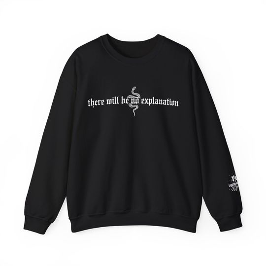 Discover Rep No Explanantion Crewneck Sweatshirt