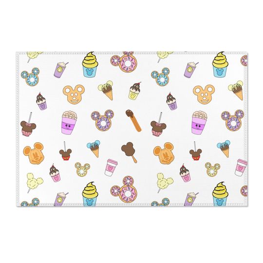 Discover Magical Snacks Area Rug