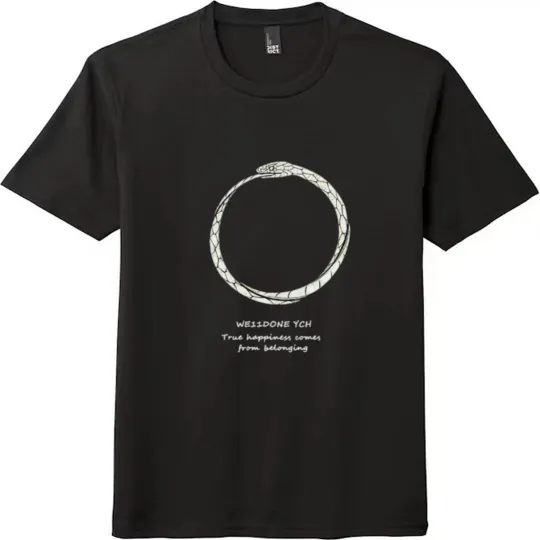 Discover Ouroboros 'WE11DONE YCH' Inspirational Graphic Unisex Tee