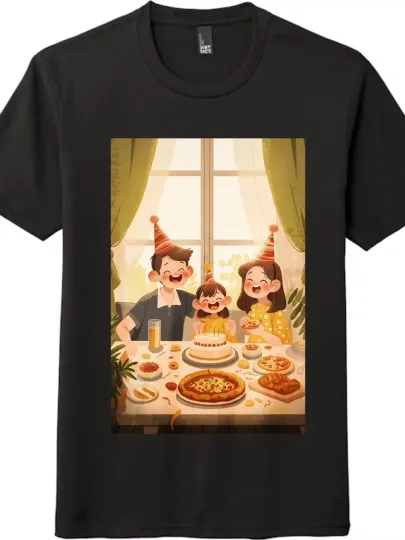 Discover Family Birthday Theme Short - Sleeve T - Shirt