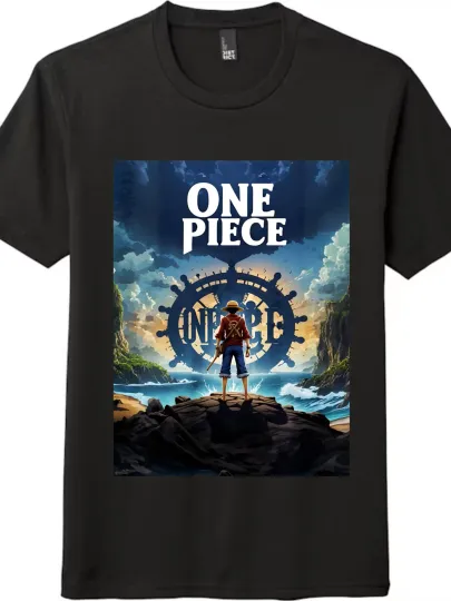 Discover "One Piece" Themed Printed Short - Sleeve T - Shirt|Trendy Anime Casual Top