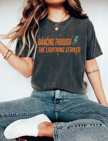 Discover Dancing Through the Lightning Strikes Shirt, But Now The Sky Is Opalite Shirt, Showgirl Shirt, The Life of a Showgirl Shirt