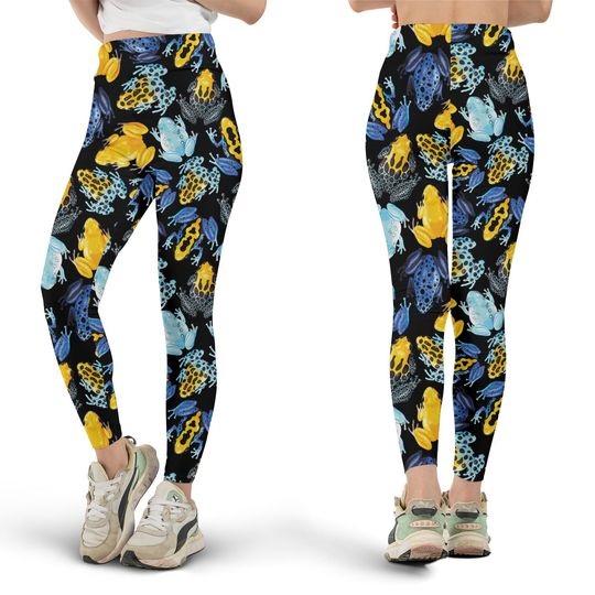 Discover Cute Frogs Leggings, Workout Leggings, Gift for Her