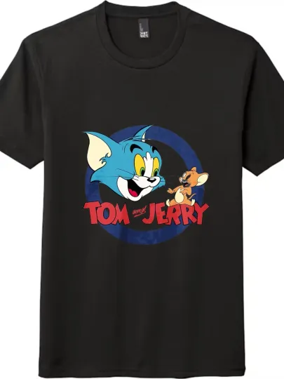 Discover Cat and Mouse Cartoon Tee