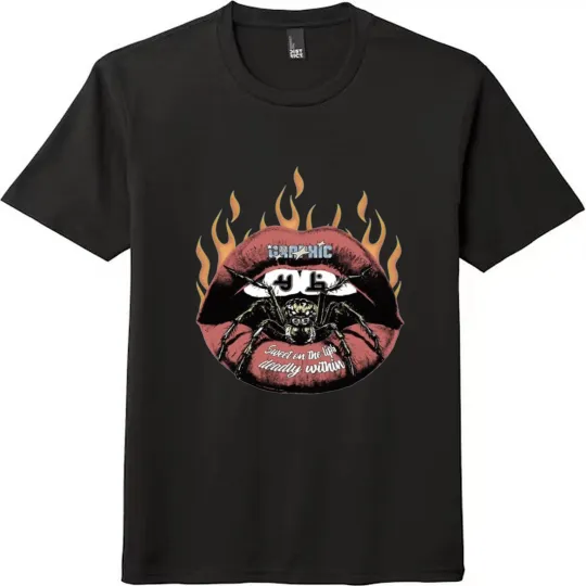 Discover Sweet On The Lips Deadly Within Graphic Unisex Tee