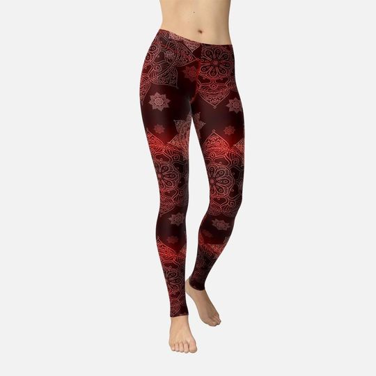 Discover Mandala Leggings, Workout Leggings, Gift for Her