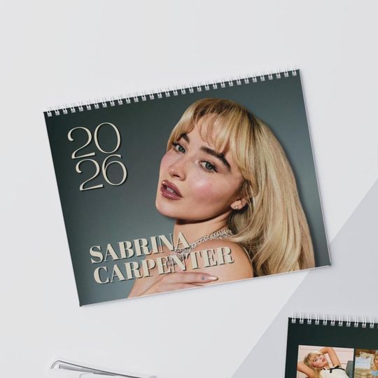 Discover 2026 Celebrity Wall Calendar: Minimalist Planner & Home Office Decor