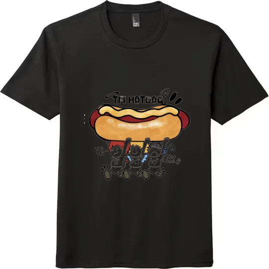 Discover TFI Hotdog Character Graphic Unisex Tee