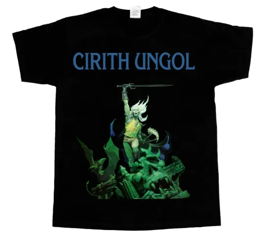 Discover Cirith Ungol Frost and Fire 80s Long Sleeve T-Shirt Black
