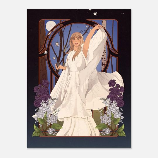 Taylorr Swifts Nouveau Wall art