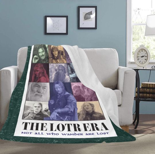 Discover Not All Who Wander Are Lost Era - Ultra-Soft Micro Fleece Blanket