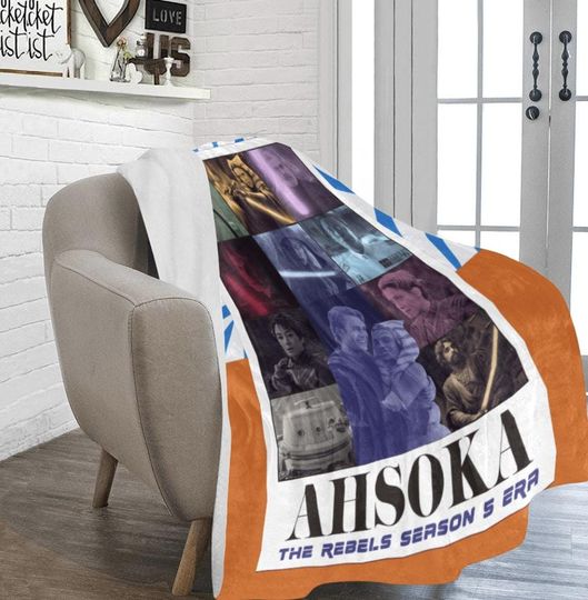 Ahsoka Rebels Season 5 Era - Ultra-Soft Micro Fleece Blanket