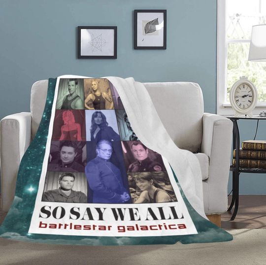 Discover So Say We All Battlestar Era - Ultra-Soft Micro Fleece Blanket