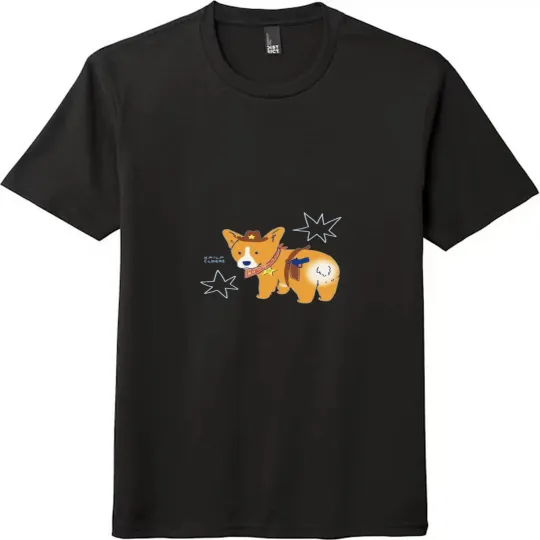 Discover Cowboy Corgi Kaila Elders Graphic Unisex Tee
