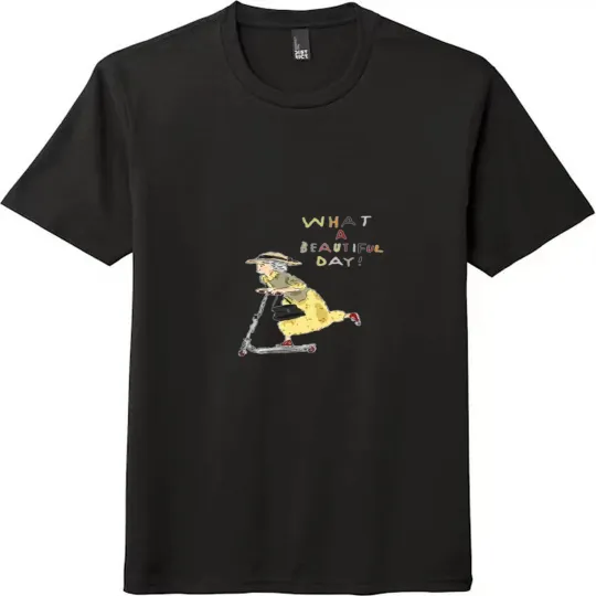 Discover What A Beautiful Day Scooter Graphic Unisex Tee