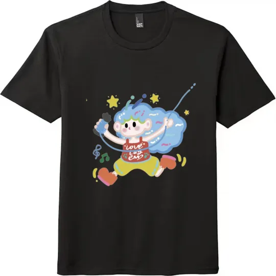 Discover Love Lag Emo Girl Graphic Unisex Tee