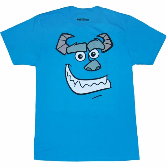 Discover Monsters Inc Sulley Face T-Shirt for Men Women Kids