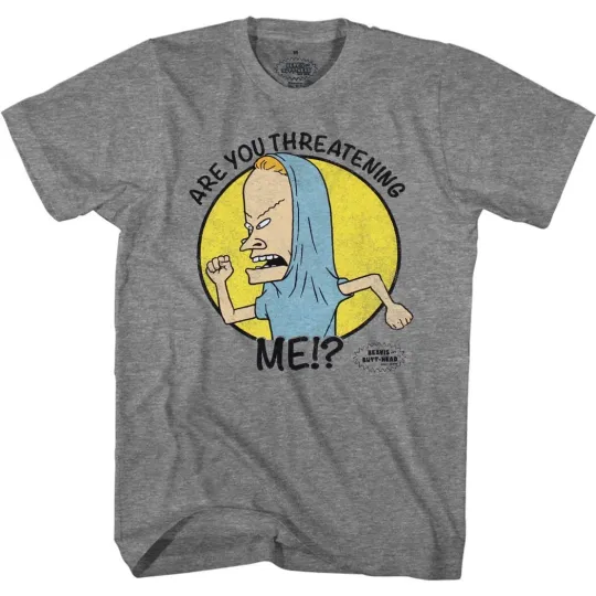 Beavis and Butthead Are You Threatening Me T-Shirt