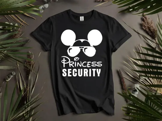 Discover Princess Security T-shirt T shirt Men Women Unisex Tshirt L122