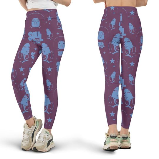 Psychedelic Leggings, Workout Leggings, Gift for Her