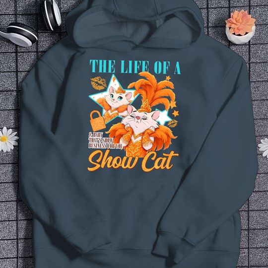 Discover The Life Of A Showgirl Hoodie, The Life Of A Showcat Unisex Hoodie, Marie Aristocats Shirt, Show Girl Era Shirt, Unique Gift For Her