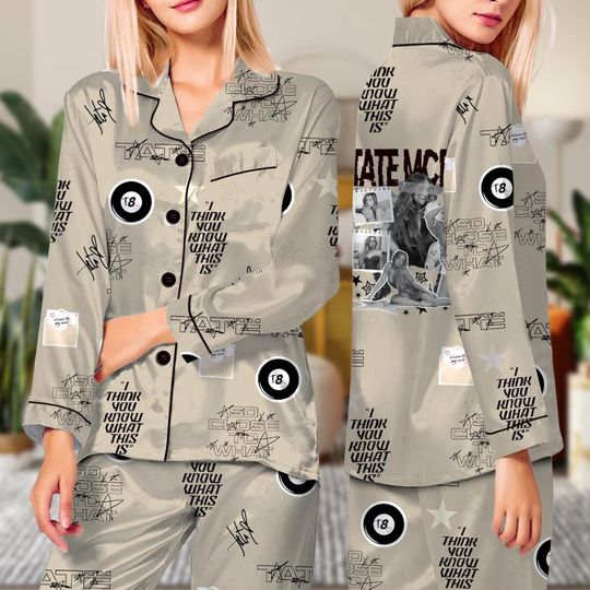 Tate McRae Vintage Pajamas Set, Tate McRae Tour Music Bootleg 90s Tee, Tate McRae Fan Tee, Tate McRae Retro 90s Sweatshirt