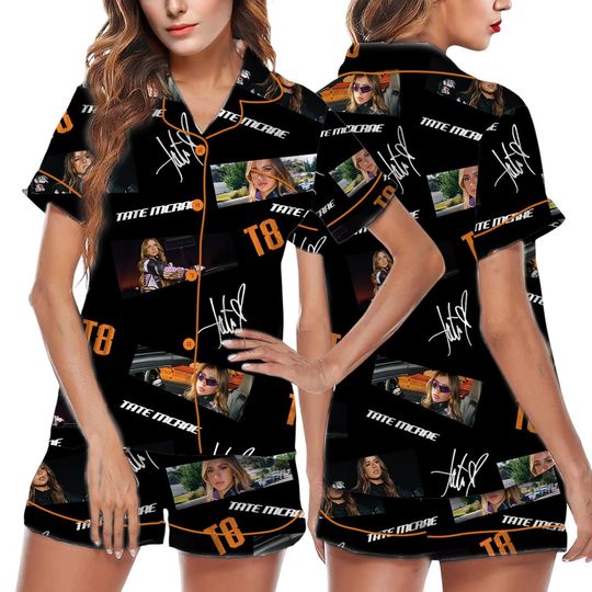 Discover Tate McRae 2025 Concert Pajamas Set, Miss Possessive Tour 2025 Pajamas, Tate McRae Fan Gift Shirt, Tate McRae Merch, Tate McRae Graphic Tee