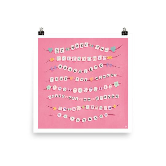 Discover Youre On Your Own Kid Full Verse Art print - YOYOK  | Gift for swiftiee, Valentines Gift for swiftiee
