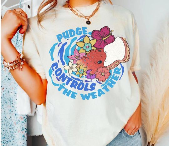 Discover Lilo and Stitch Pudge Controls The Weather T-Shirt