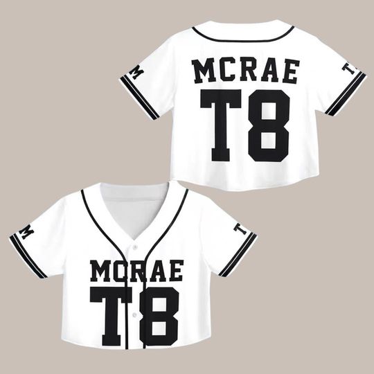 Tate Mcrae T8 Croptop Jersey, Tate Concert Clothes, T8 Mcrae Jersey, Tate Mcrae Tshirt, T8 Shirt, T8 Hoodie, Tate Mcrae Jersey, Lando Norris