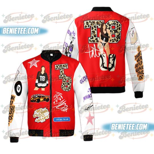 Discover T8 McRae Bomber Jacker, T8 Jacker, Tate McRae 2025 Concert Tee, T8 Tate McRae Miss Possessive Graphic tee