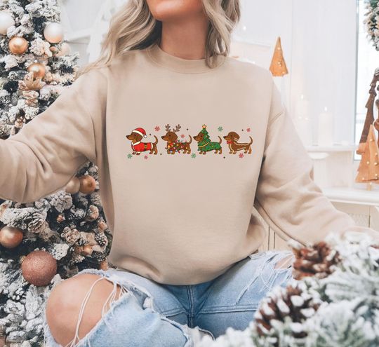 Discover Christmas Dog Sweatshirt, Holiday Dog Sweatshirt