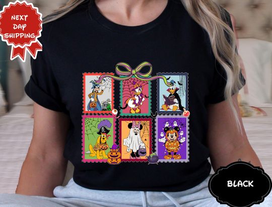 Discover Halloween Disney Characters T-Shirt