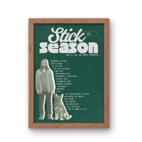 Discover Noah Kahan Inspired Poster | Wall Art