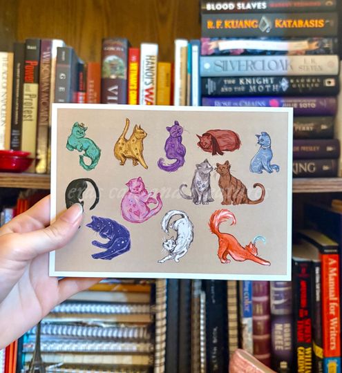 Discover Eras Tour Cats Prints (3 options)  now with all 12 albums!