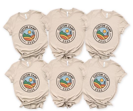 Discover Customizable Camp Shirt: Personalized Camping Crew, Family Reunion