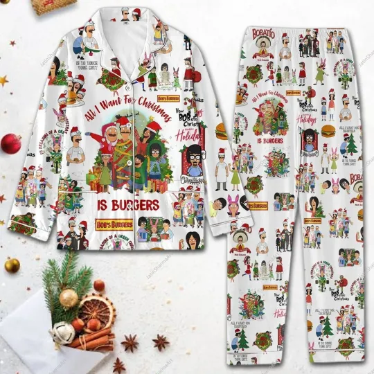 Bob's Burgers Christmas Pajamas Set