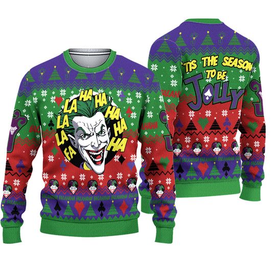 The Joker Christmas Jumper Christmas Ugly Sweater