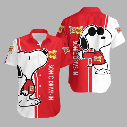 sonic drive in Hawaiian Shirt 3D Printed Best Summer Vacation Gift