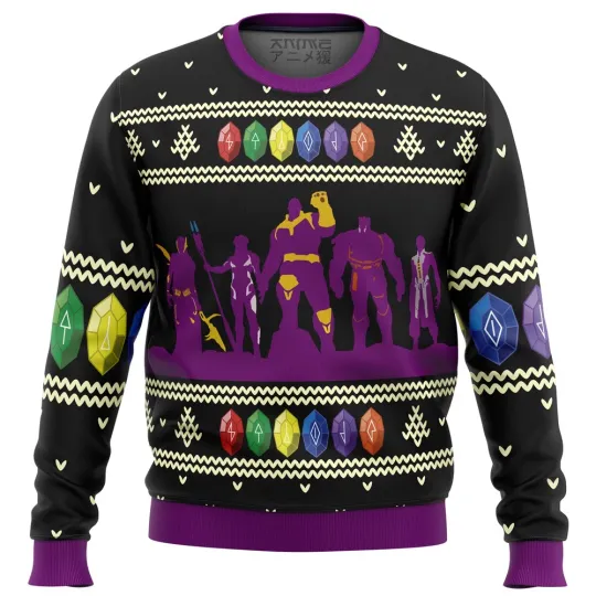 Discover Thanos Marvel Ugly Christmas Sweater, Christmas Gifts