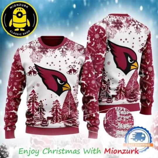 Discover Arizonna Cardinals Football Team Ugly Christmas Sweater, Christmas Gifts
