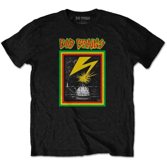 Bad Brains T-Shirt Capitol Strike Band Logo