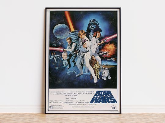 Discover Star Wars - Episode IV - A New Hope - Movie Poster