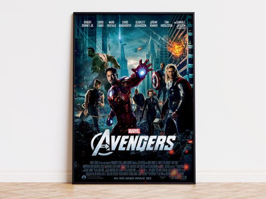 Discover The Avengers - Movie Poster